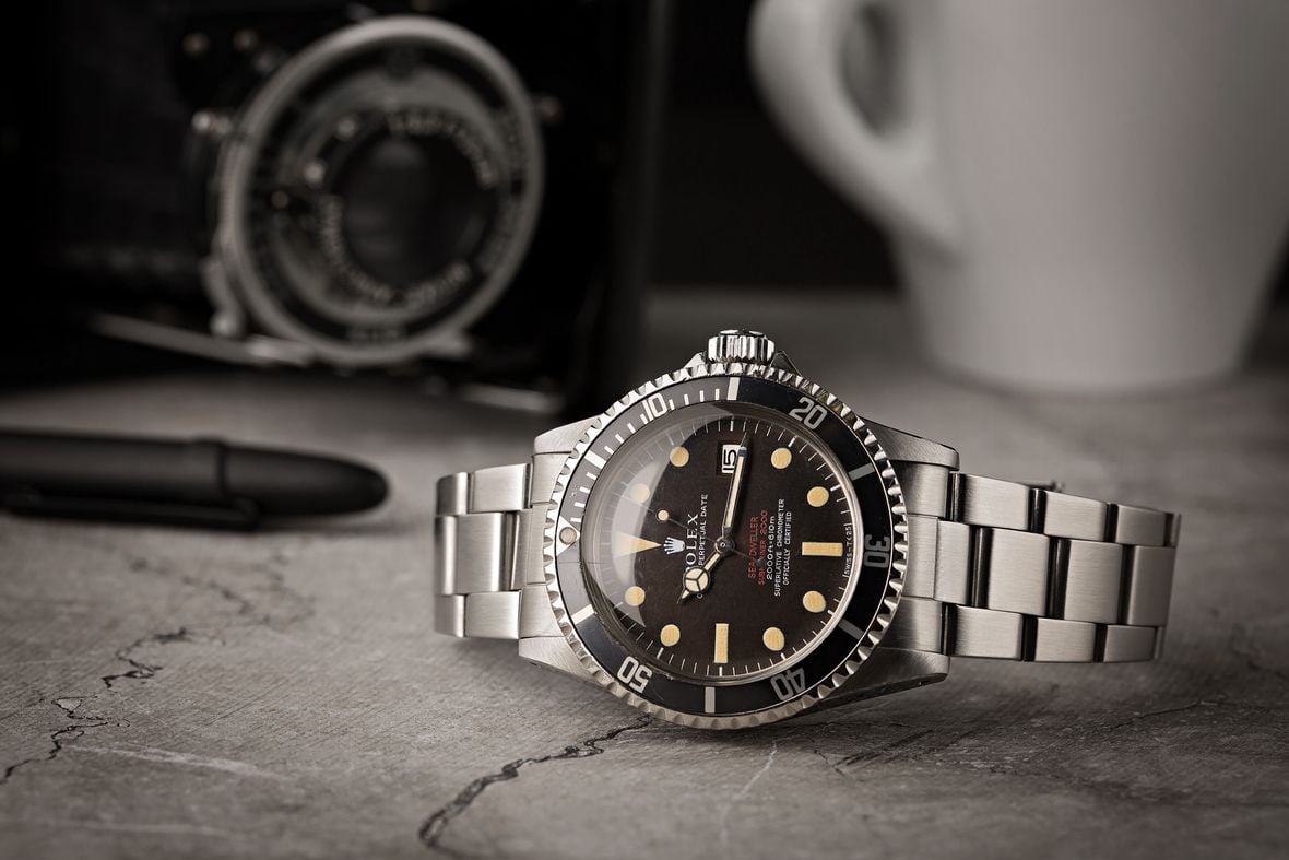 Vintage Rolex Sea-Dweller 1665 Double Red DRSD