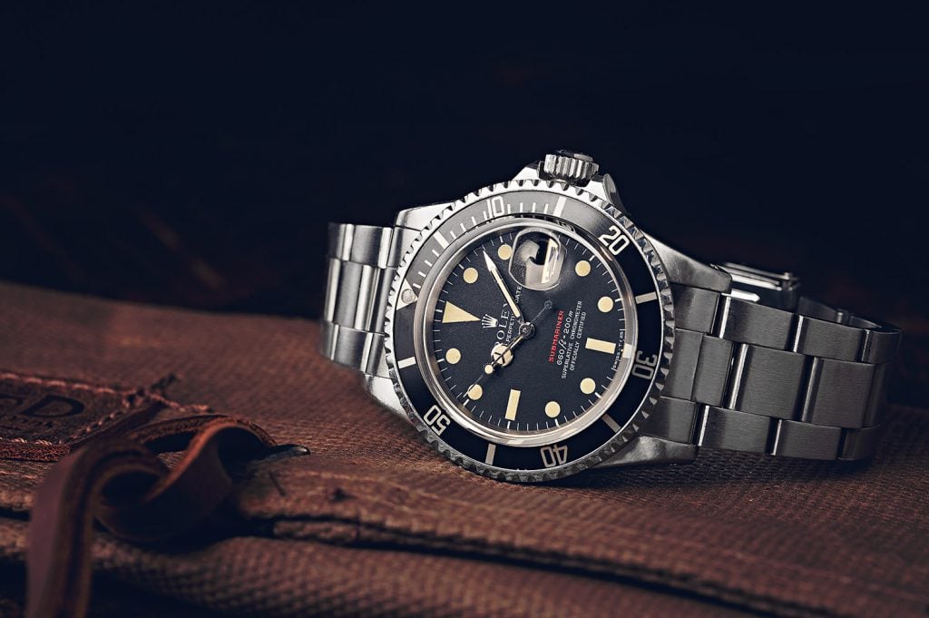 Vintage Rolex Red Submariner