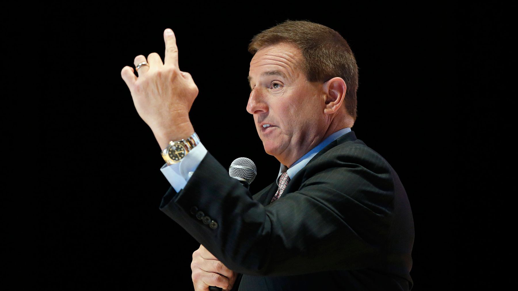 Mark Hurd owns a two-tone datejust