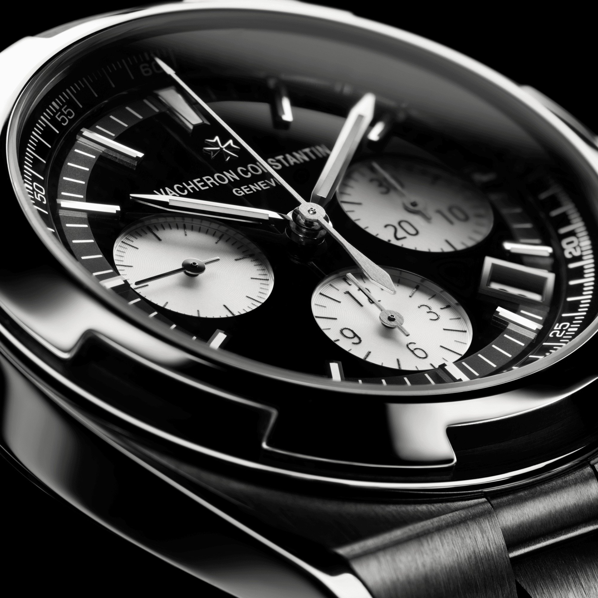 The Vacheron Constantin Reverse Panda Chronograph is a stunning watch