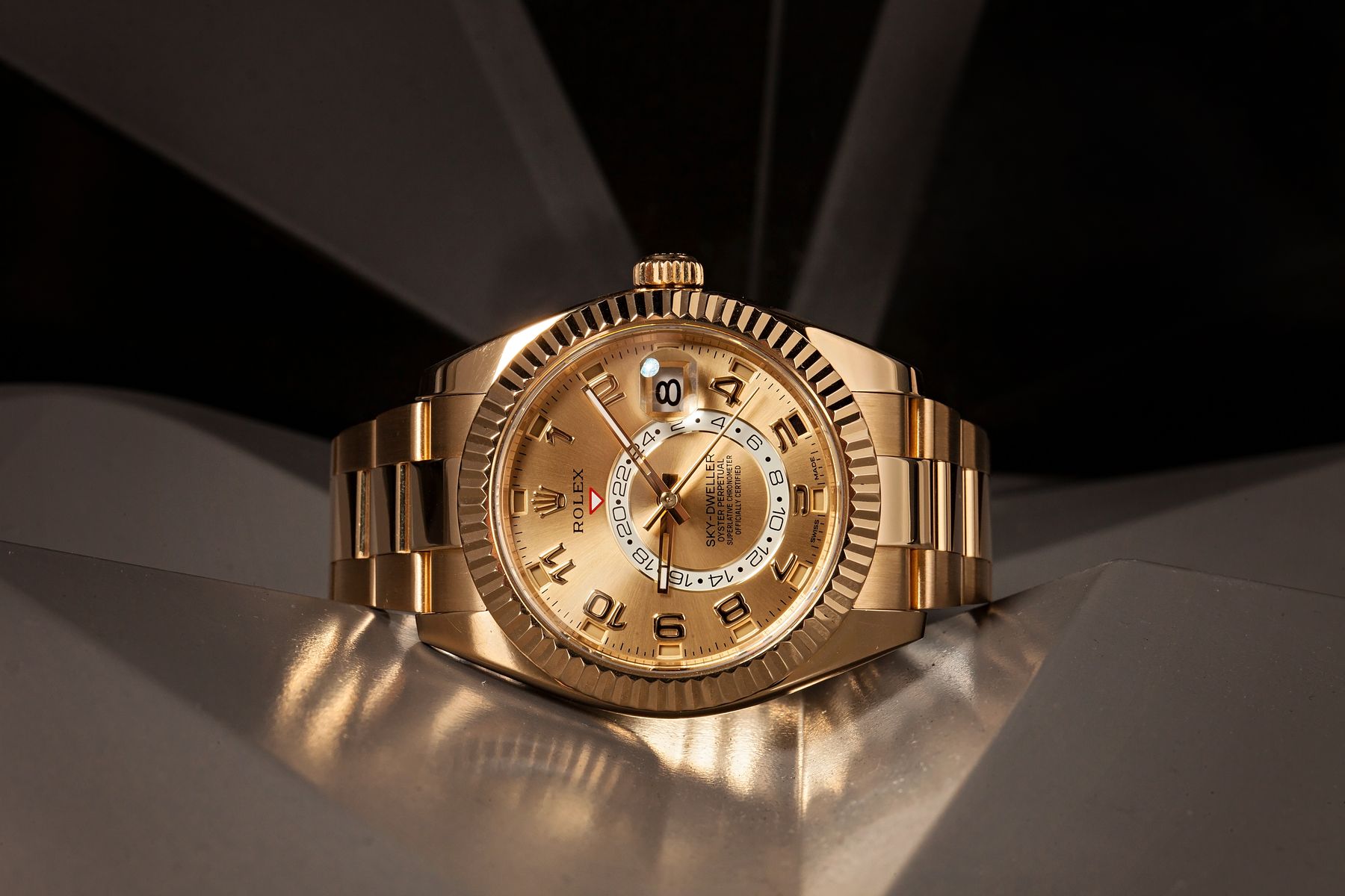 Rolex Sky-Dweller Yellow Gold