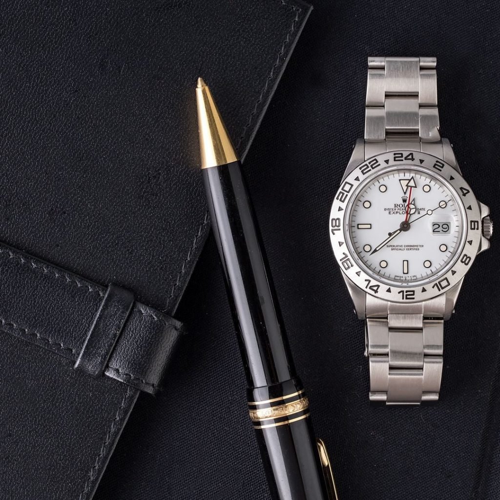 A Rolex Explorer Polar 16550