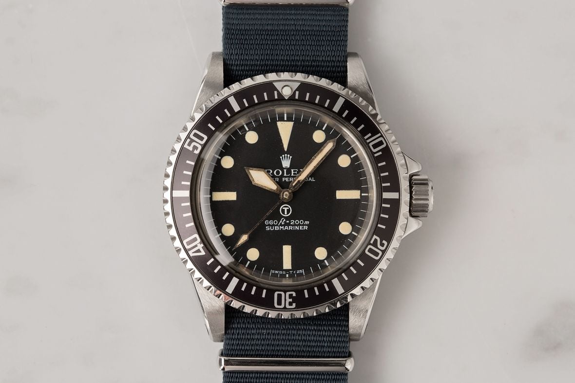 Rolex Military Submariner 5513/0 MilSub