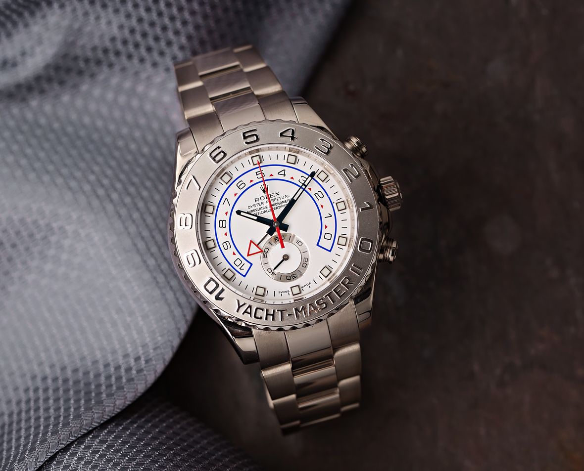 Rolex Yacht-Master II 116689 Platinum White Gold