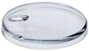 Acrylic Crystals like this have been used by Rolex in the past