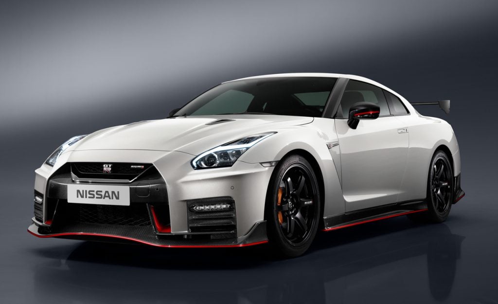 The Nissan GTR is a japanese supercar