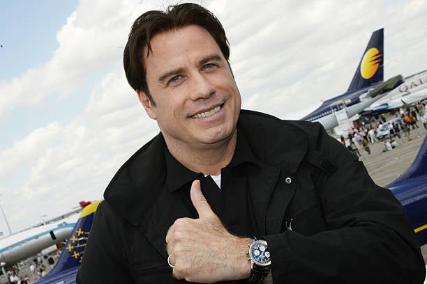 John Travolta and Breitling have a long history together