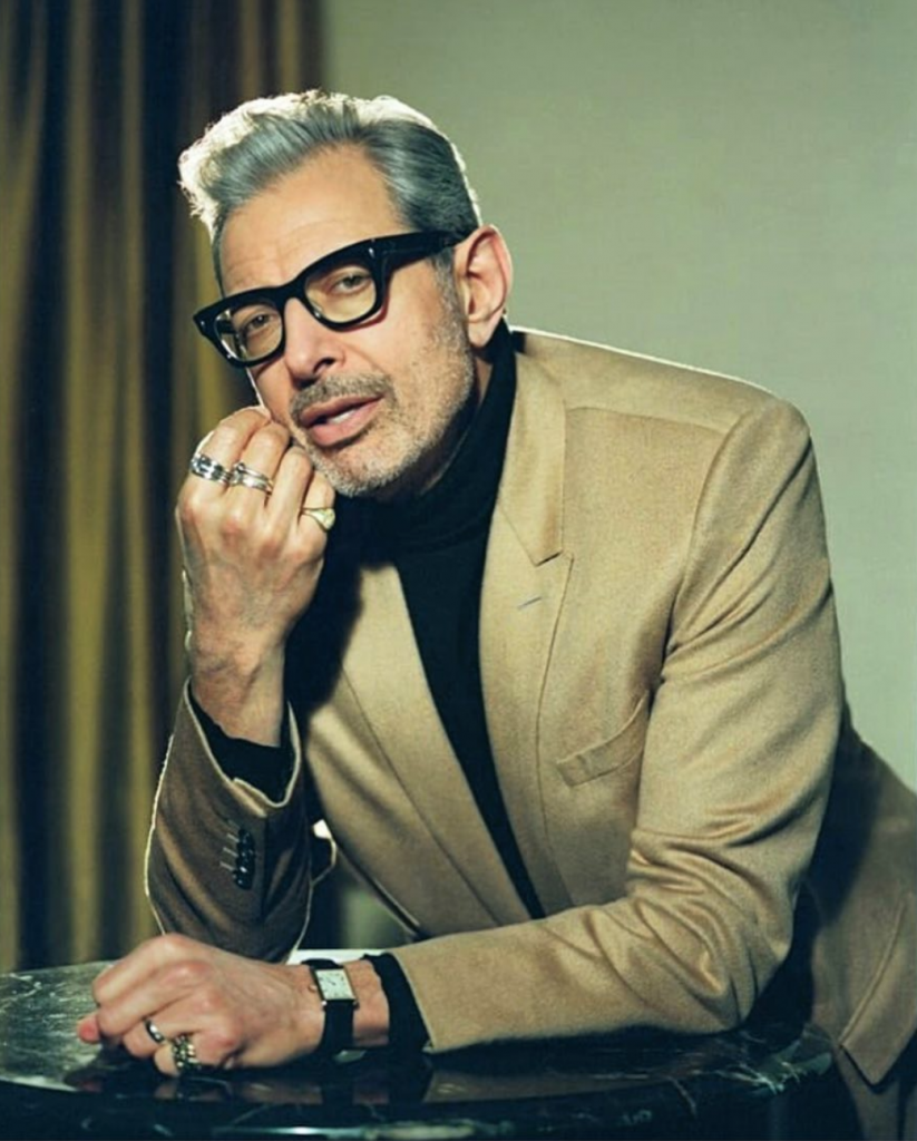 Why Jeff Goldblum isn't a Cartier ambassador is anyones question