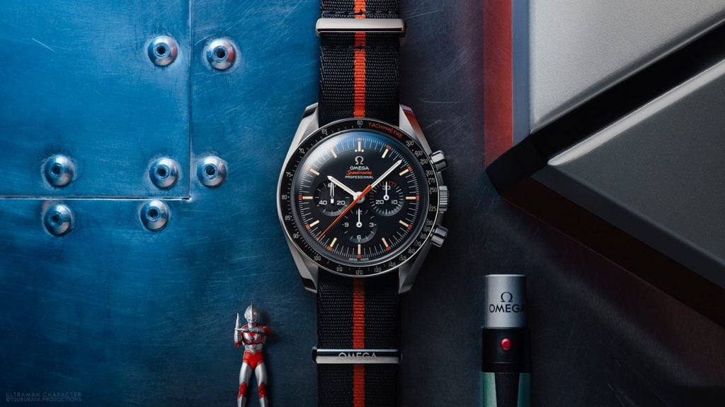 The Ultraman Speedmaster was released by Fratello watches and OMEGA in their recurring Speedy Tuesday series