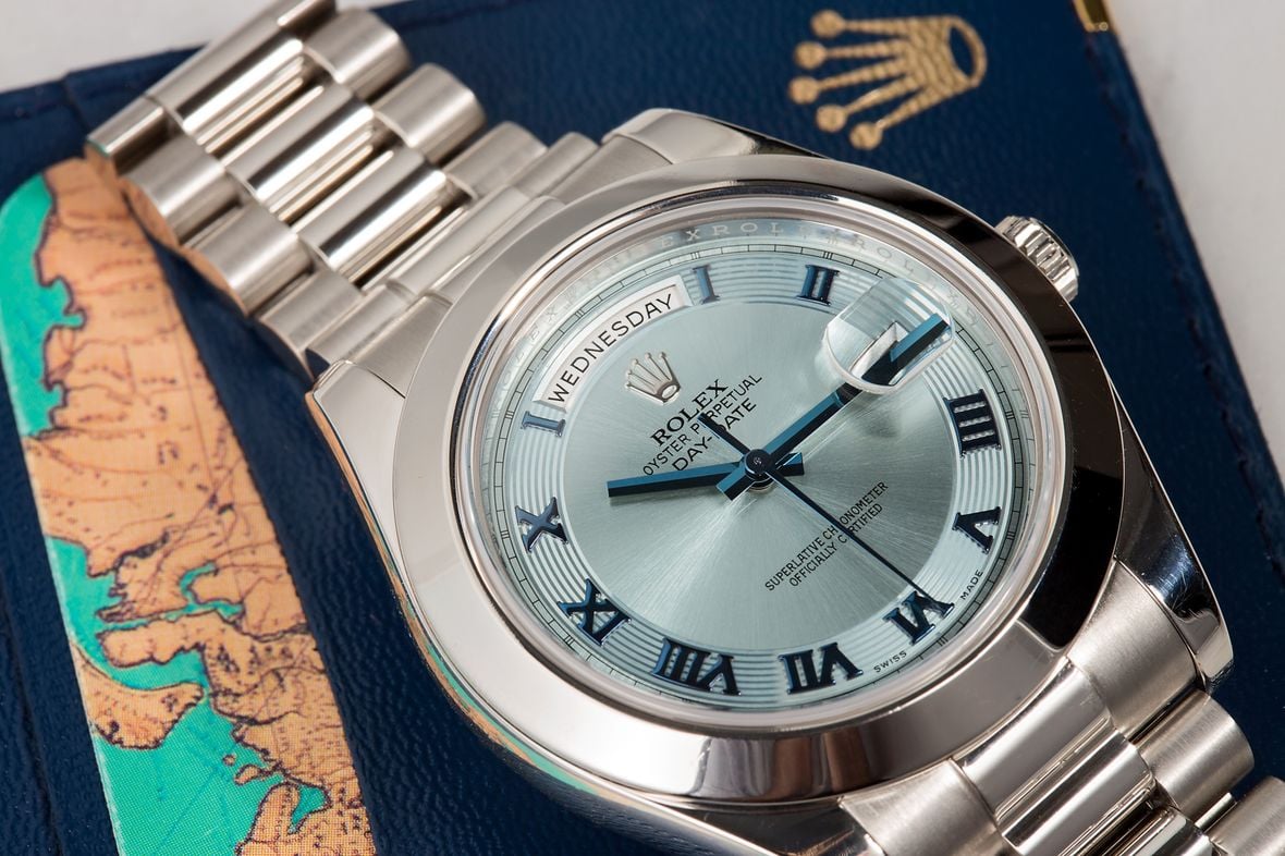 Rolex Day-Date II Reference 218206 Platinum President