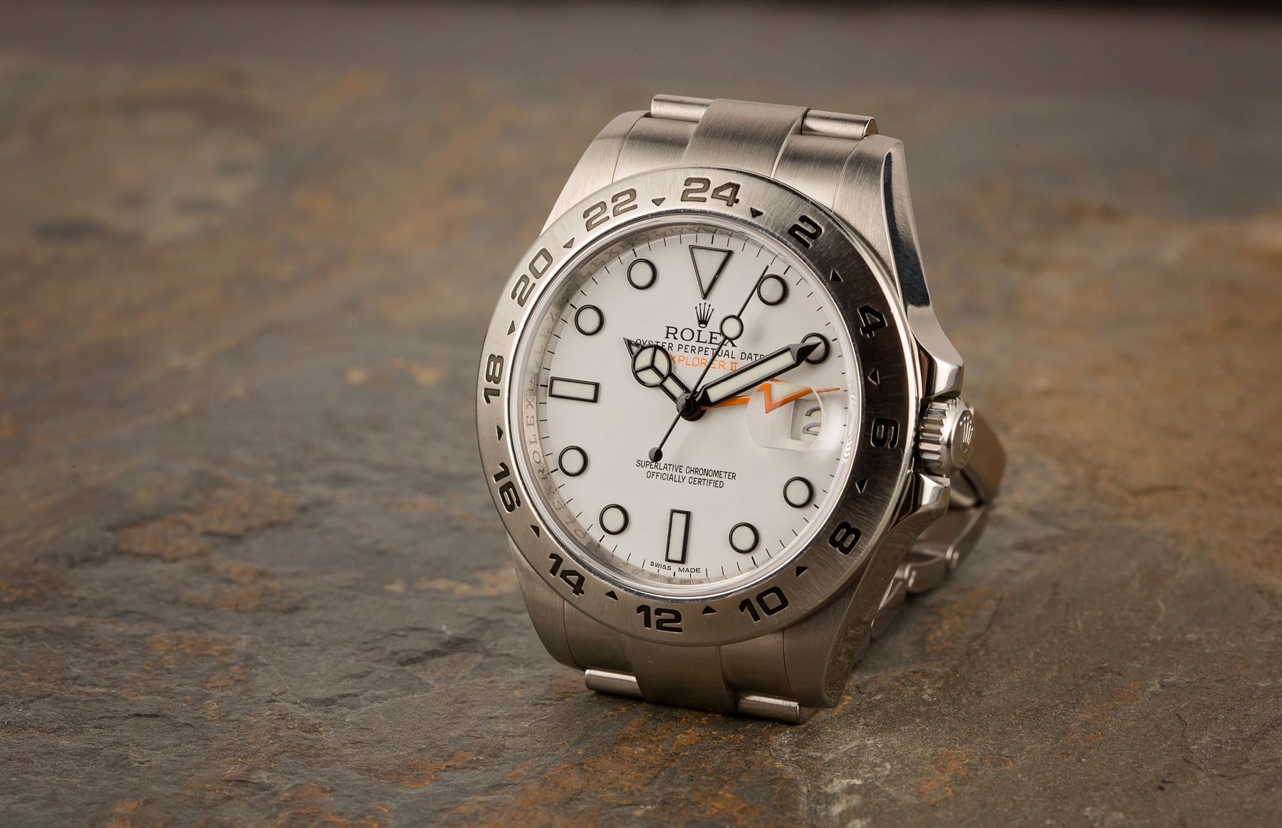 Polar Rolex Explorer II 216570 White Dial