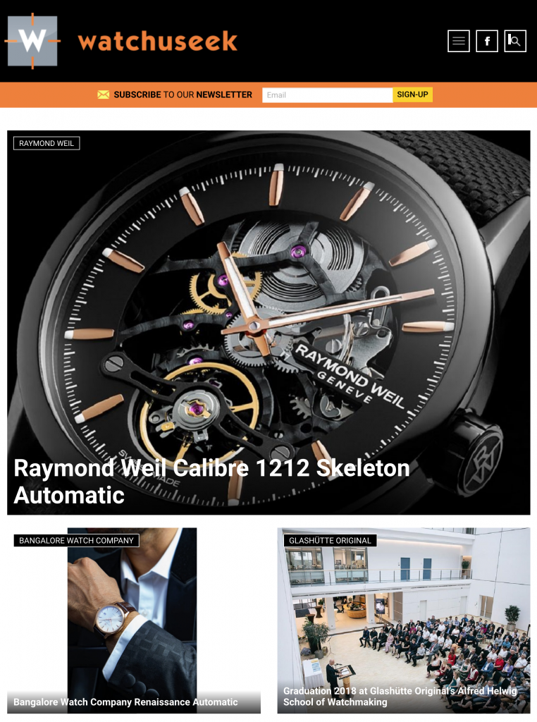Watchuseek.com is a great blog