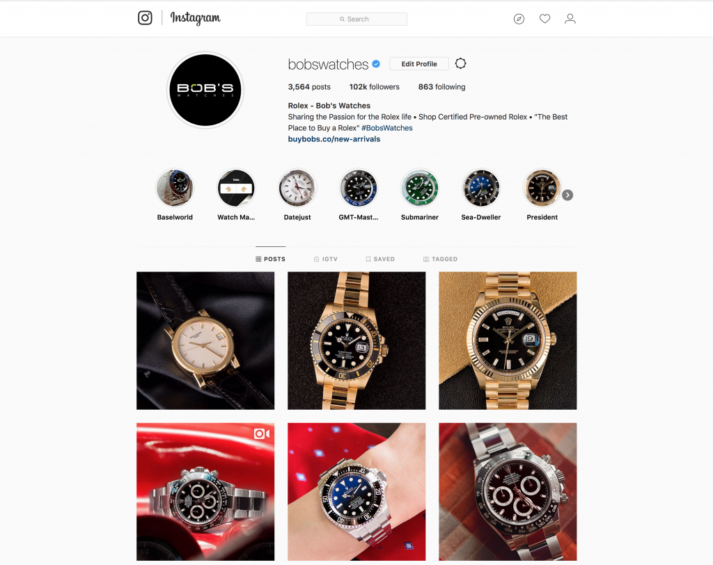 Instagram is a great place to find a community of watch lovers
