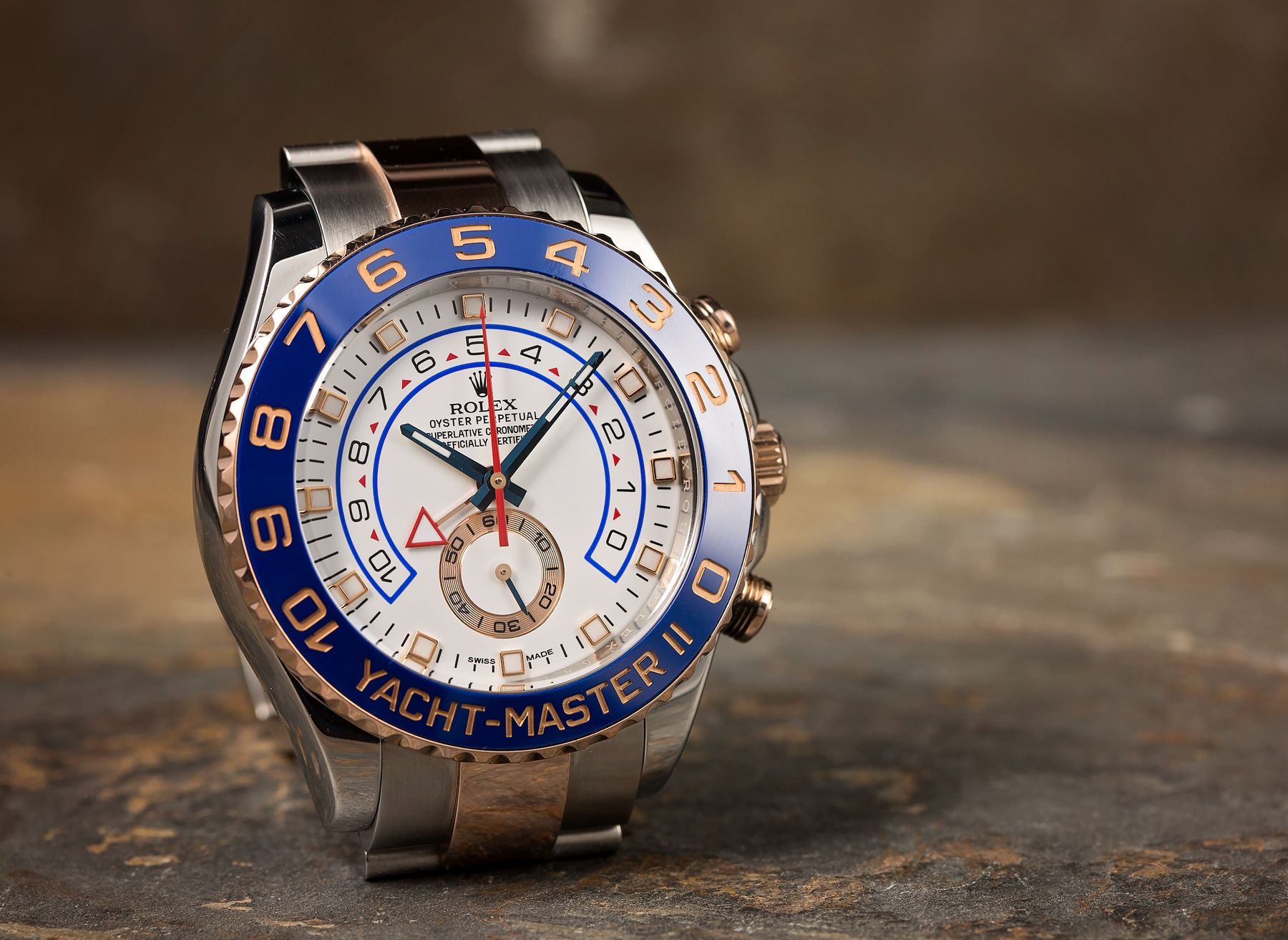 gået i stykker Quilt Narkoman The Rolex Yacht-Master II Reference 116681 - Bob's Watches