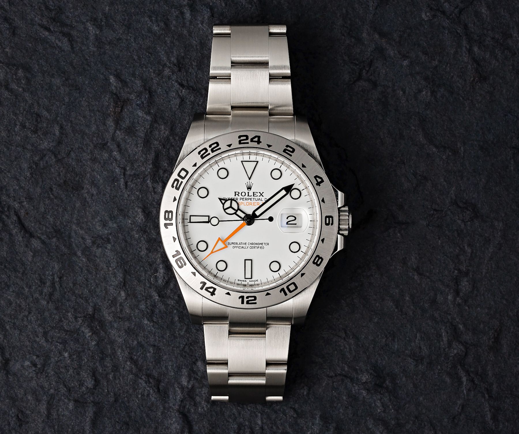 Rolex Explorer II White Dial 216570 Polar