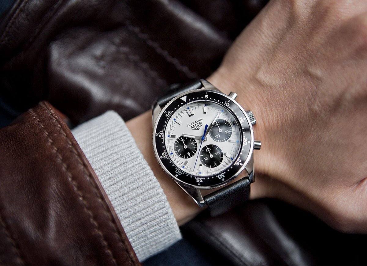 The Jo Siffert face of the Heuer Autavia