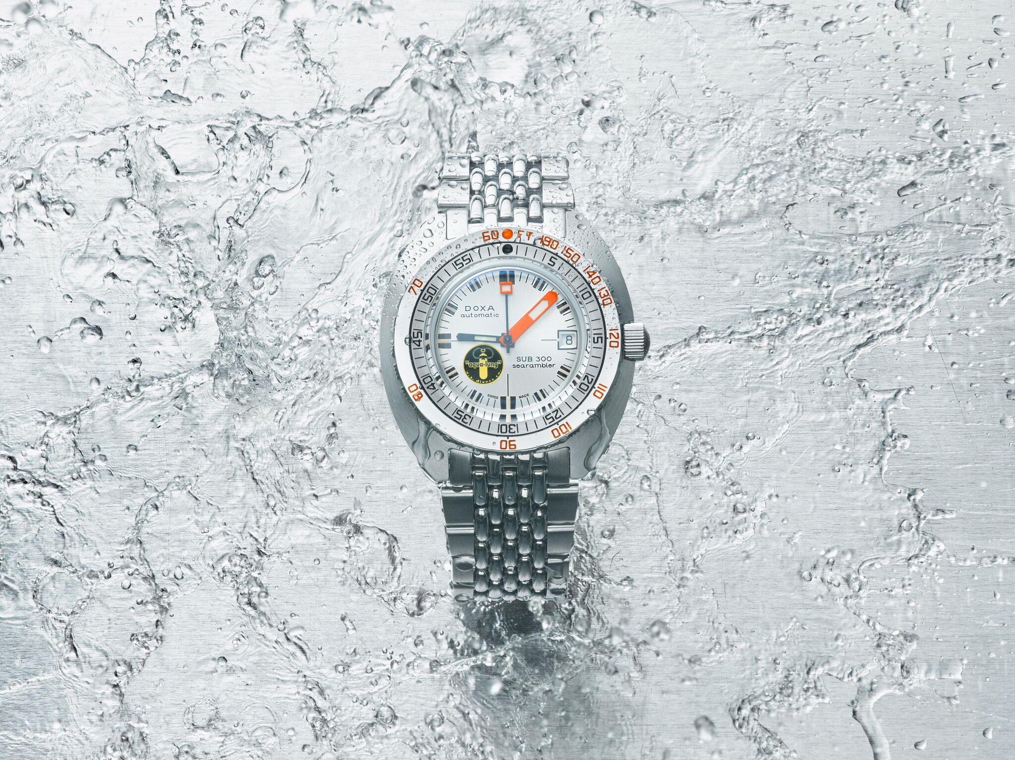 DOXA released the SUB 300 Silver Lung today