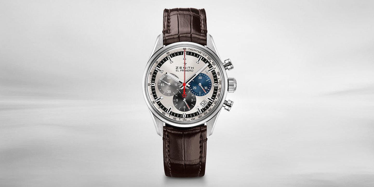 A replica of the original Chronograph from Zenith