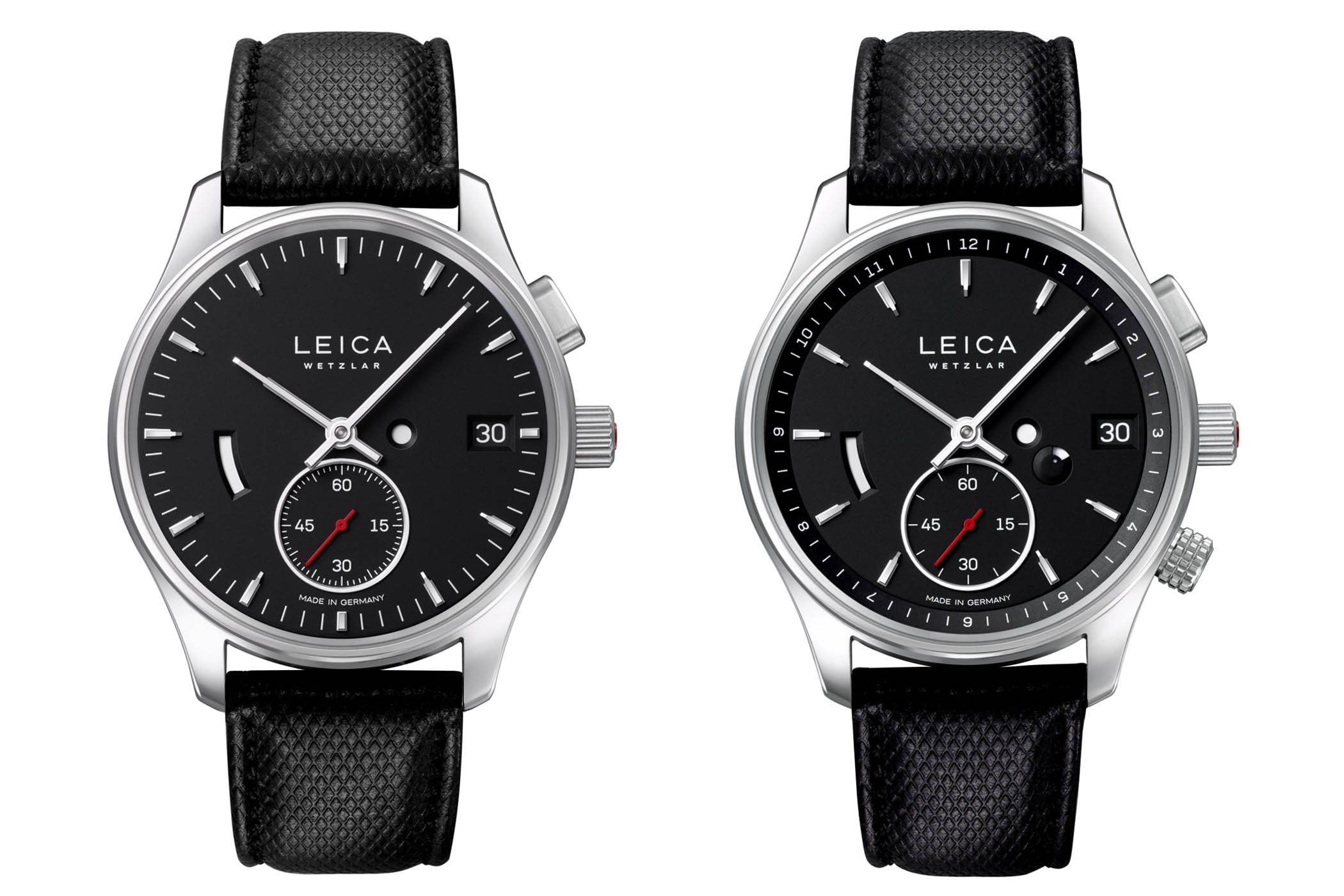 Leica L1 and Leica L2 watches