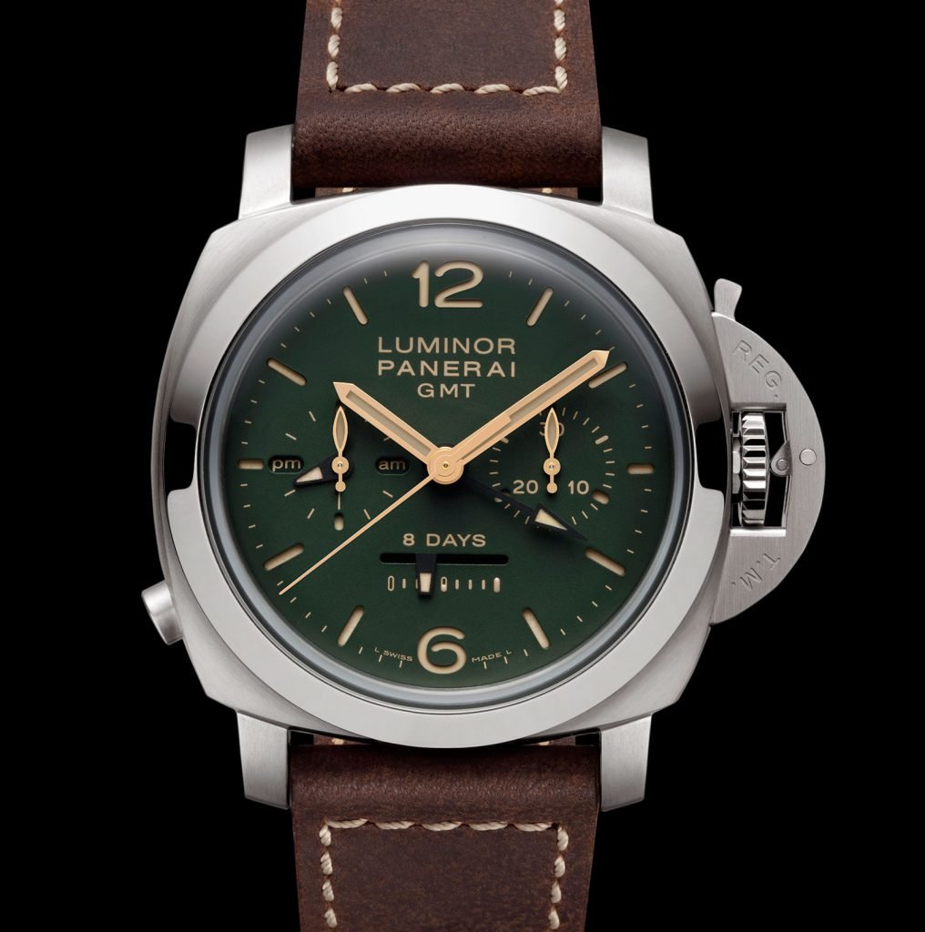 Green Luminor 1950 Chrono Monopulsante 8 Days Green Luminor 1950 Chrono Monopulsante 8 Days