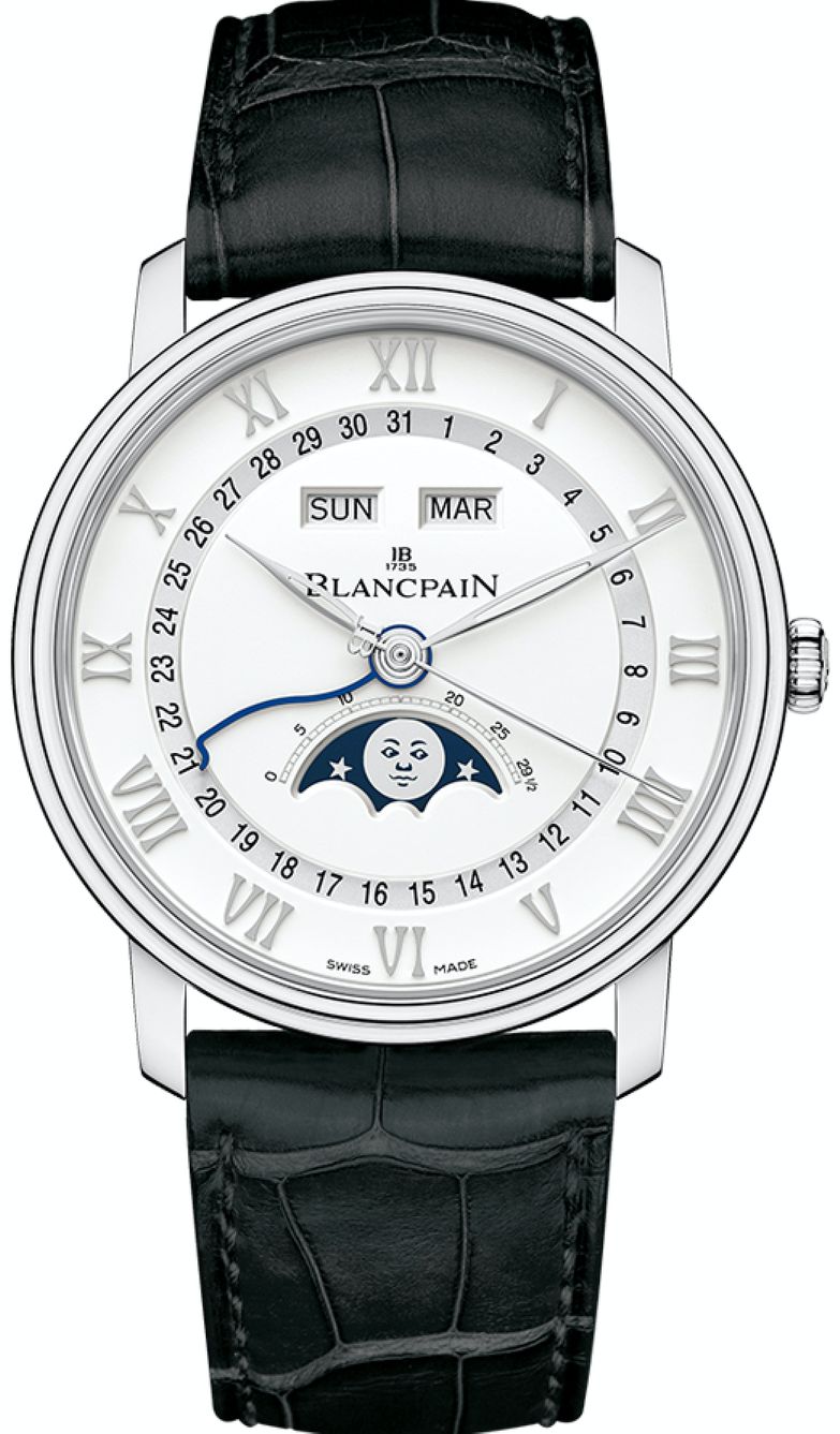 Blancpain Villeret Date Moonphase women's automatic watch - Blancpain Villeret Date Moonphase is an excellent automatic ladies watch