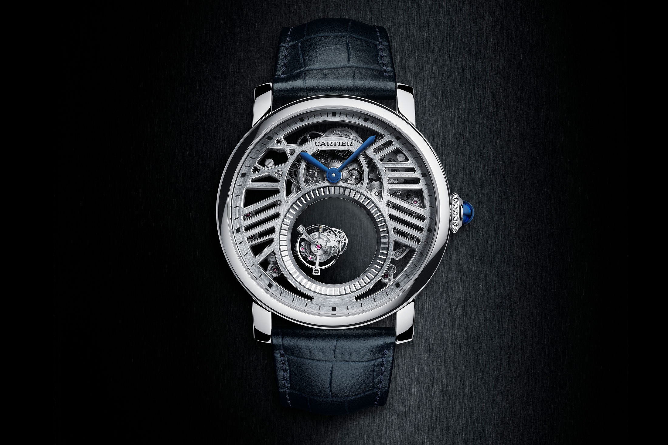 The Cartier Rotonde de Cartier Skeleton