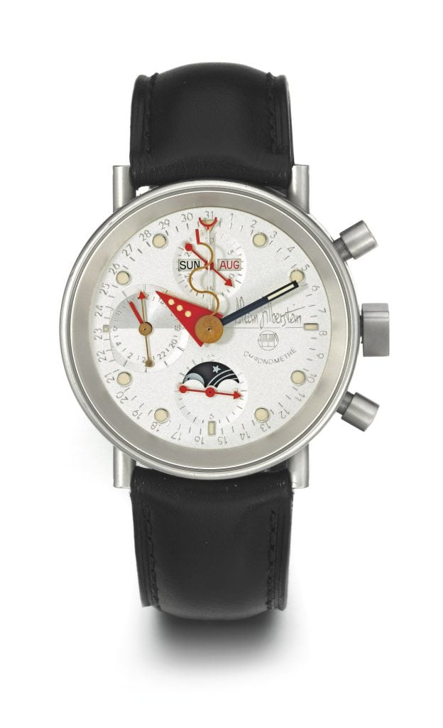 Alain Silberstein Triple Calendar Moonphase Chronograph