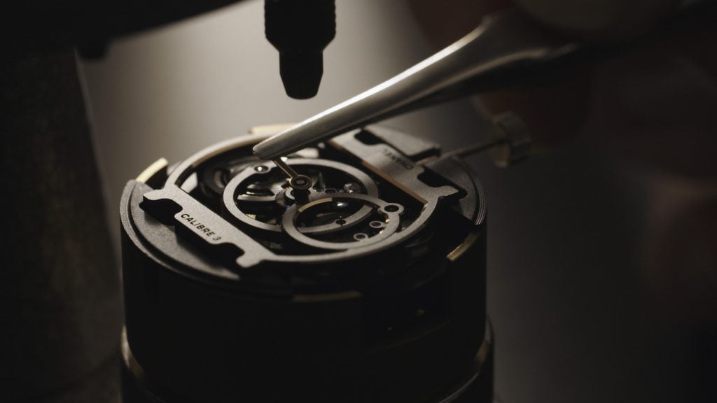 The Chanel Caliber 3 movement in production