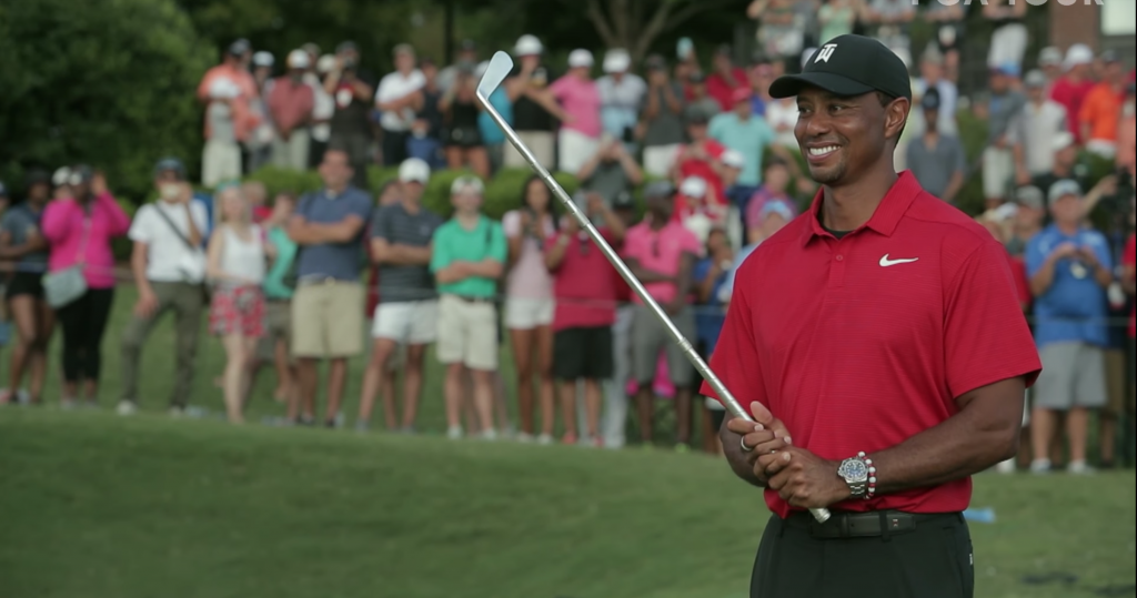 watch tiger woods win