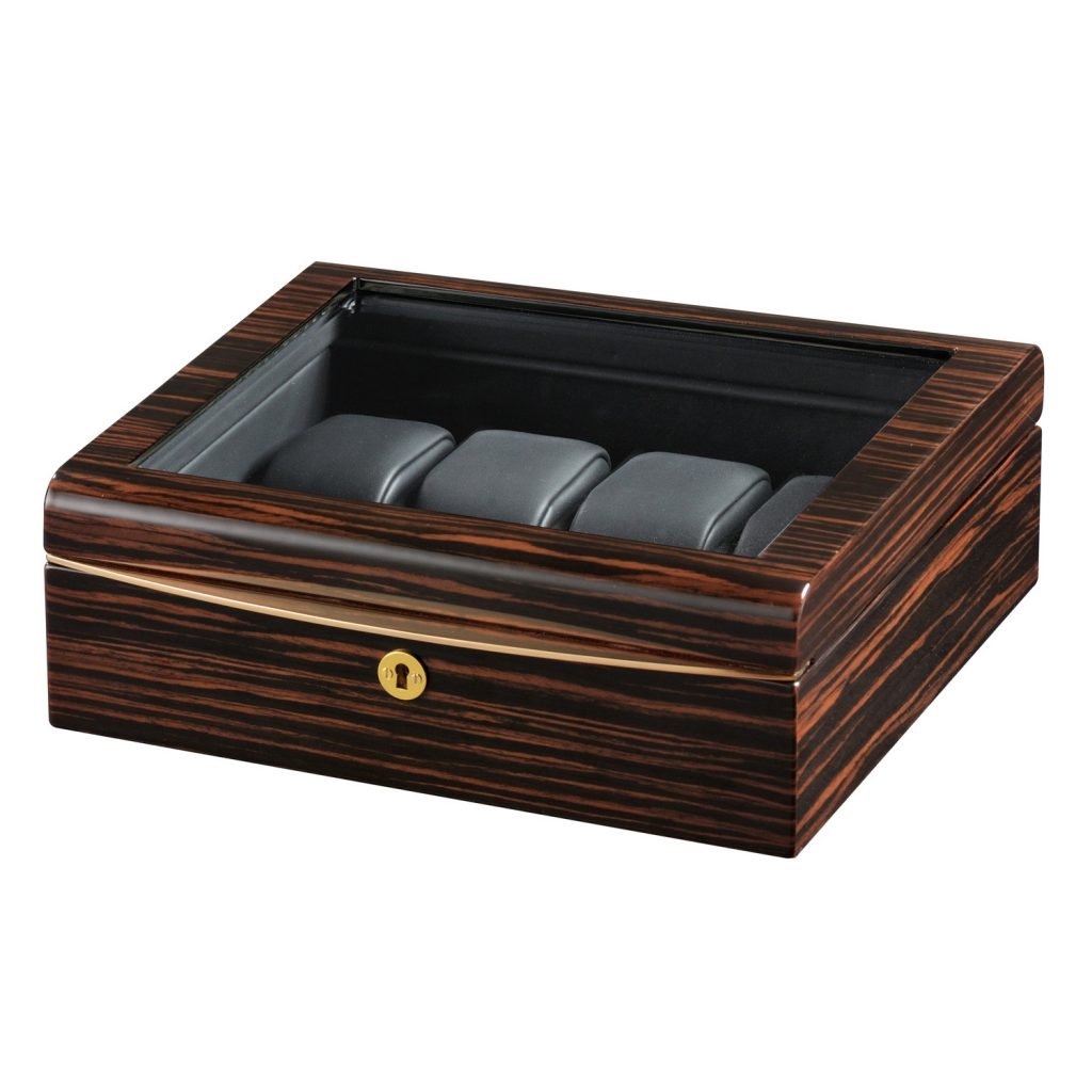 Volta Ebony Wood 8 Watch Case