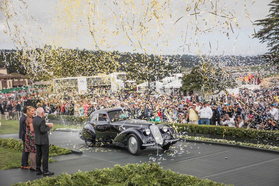 1937 Alfa Romeo 8C Wins Best of Show at 2018 Pebble Beach Concours d'Elegance
