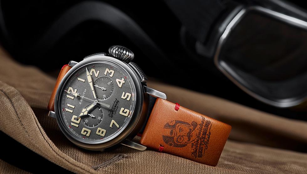 This moto-themed chronograph was made by Zenith specifically for the DGR