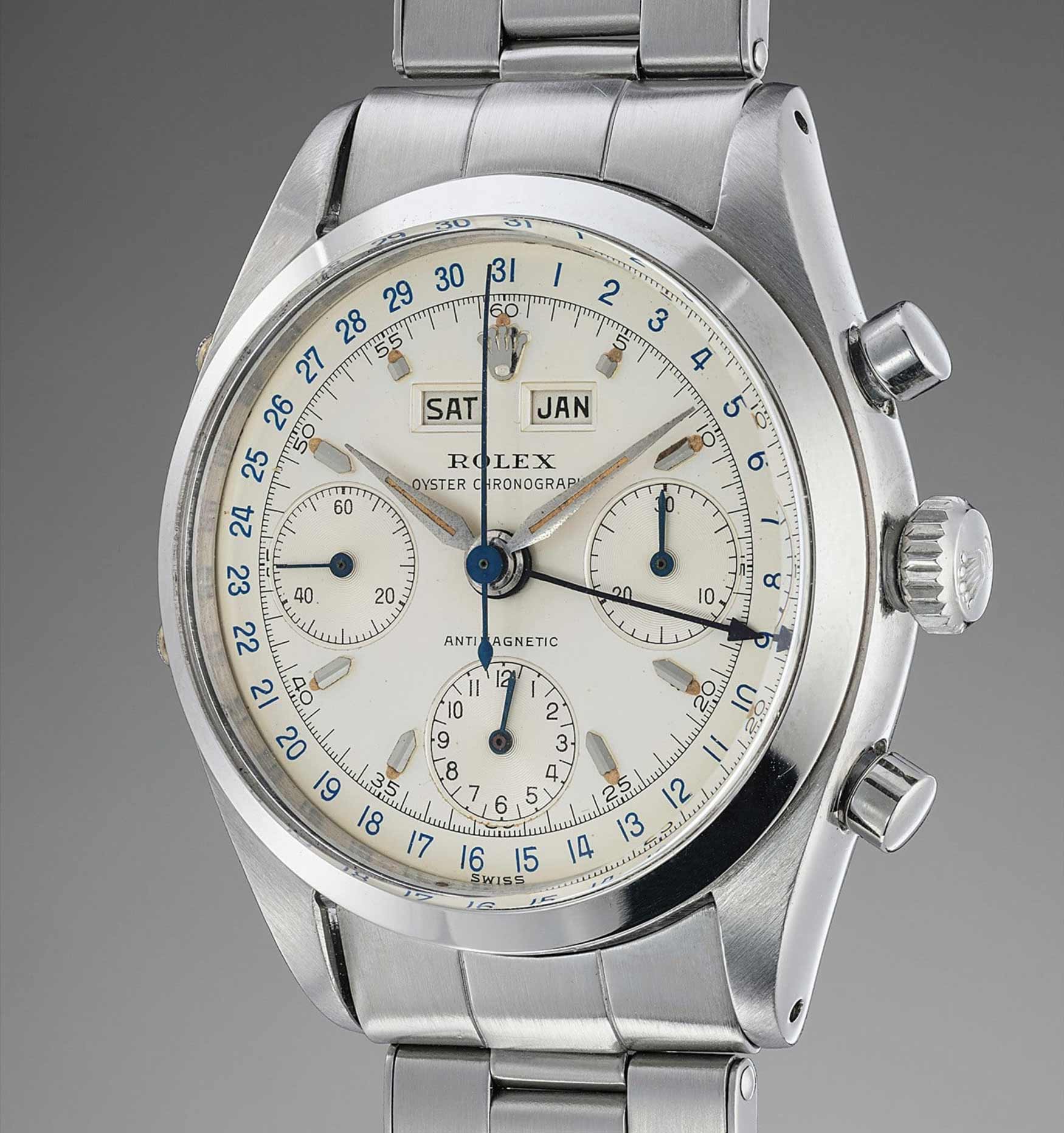 This Pre-Daytona Chronograph is sure to exceed estimates (photo courtesy of Phillips)