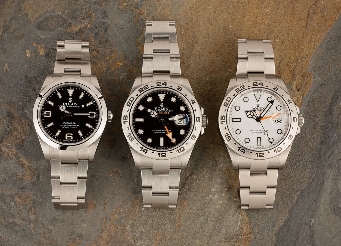 rolex explorer comparison