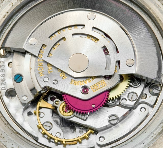 Rolex wanted to put an Oysterquartz movement in this watch, but the technology hadn't been perfected yet