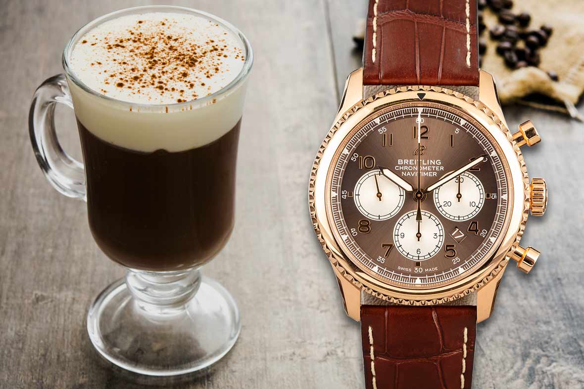 Irish Coffee and Breitling Navitimer 8 B01 Chronograph