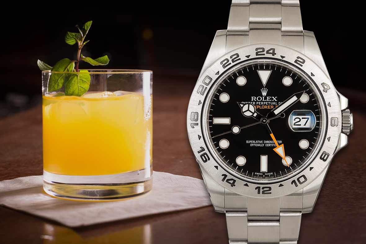 Screwdriver and Rolex Explorer II