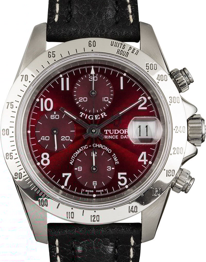 Tudor Tiger Chronograph Red Watches