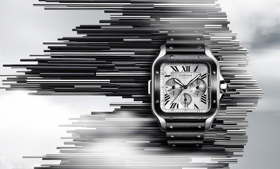 Square watches - Cartier Santos