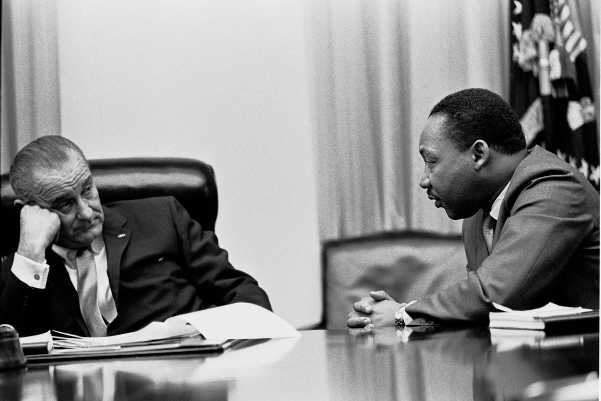 Dr Martin Luther King Jr President Lyndon B. Johnson