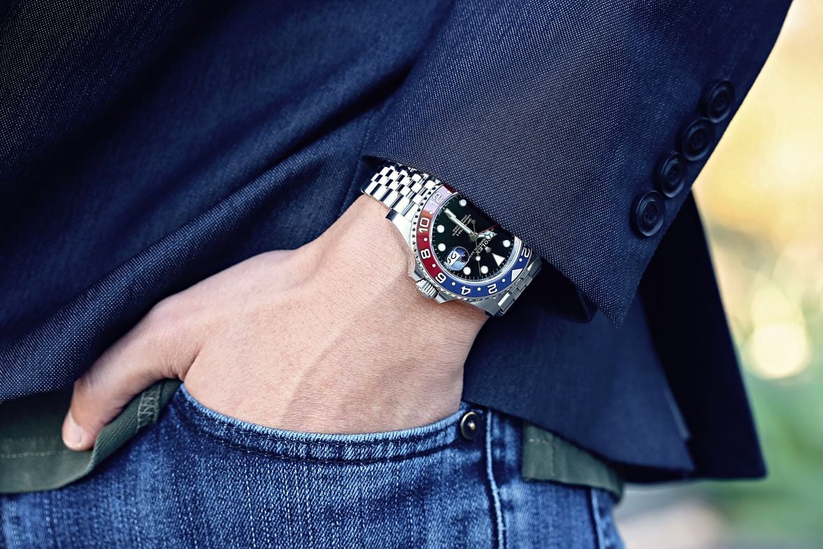 Rolex Pepsi vs Tudor Pepsi GMT Watch Comparison 126710 BLRO