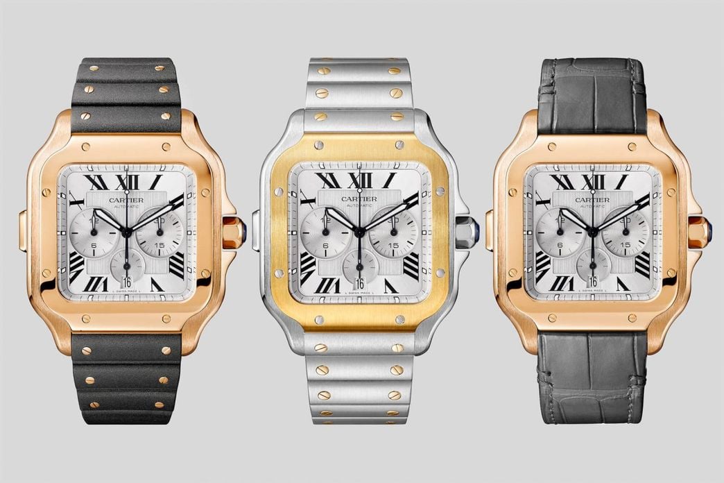Cartier Santos Chronograph Collection Cartier Santos