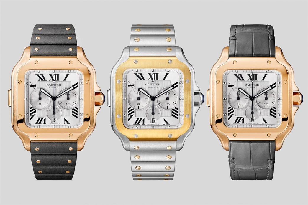 cartier santos chronograph 2019