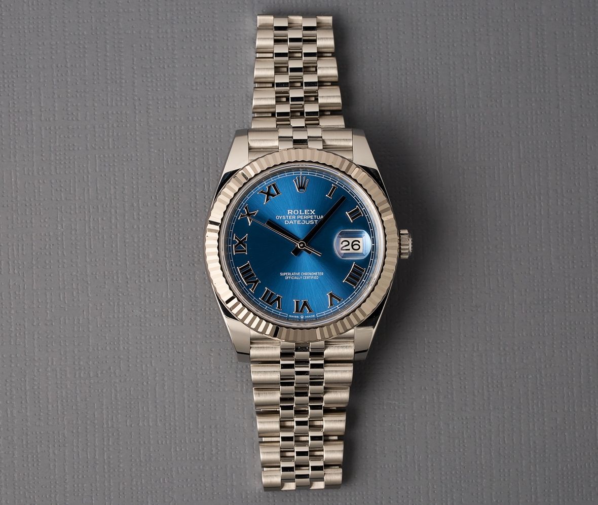 Blue Rolex Datejust 41 Price 126334