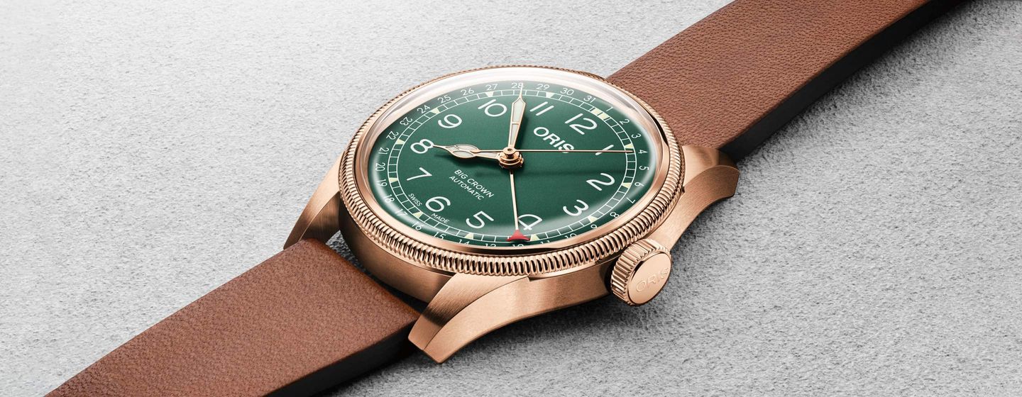 80th Anniversary Oris Pointer Date Oris pointer date