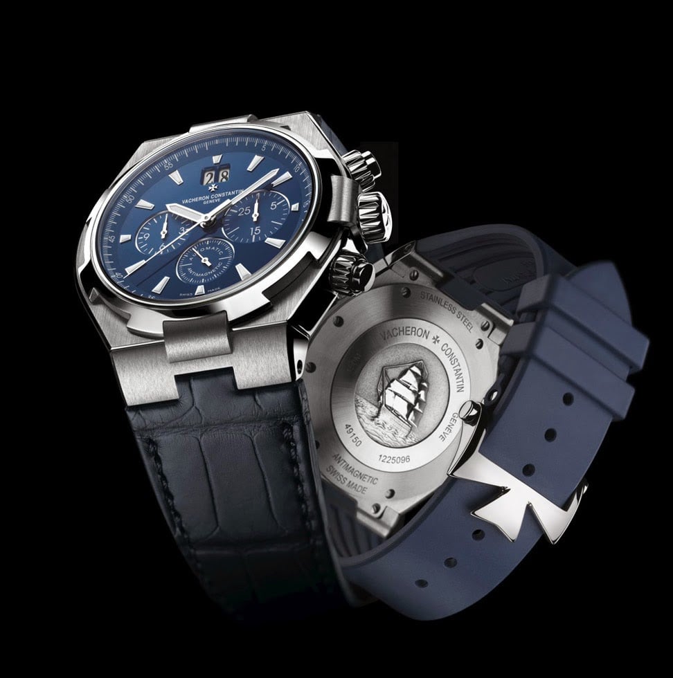 Vacheron Constantin Overseas Chronograph 49150 Blue Dial