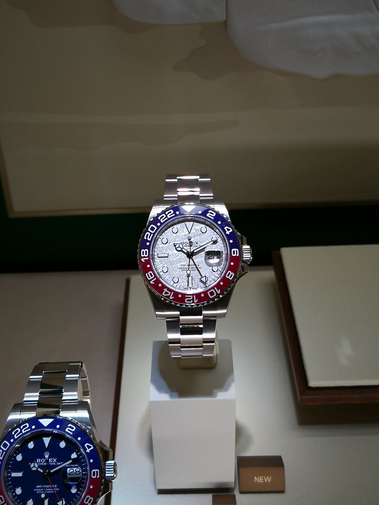 rolex pepsi meteorite dial