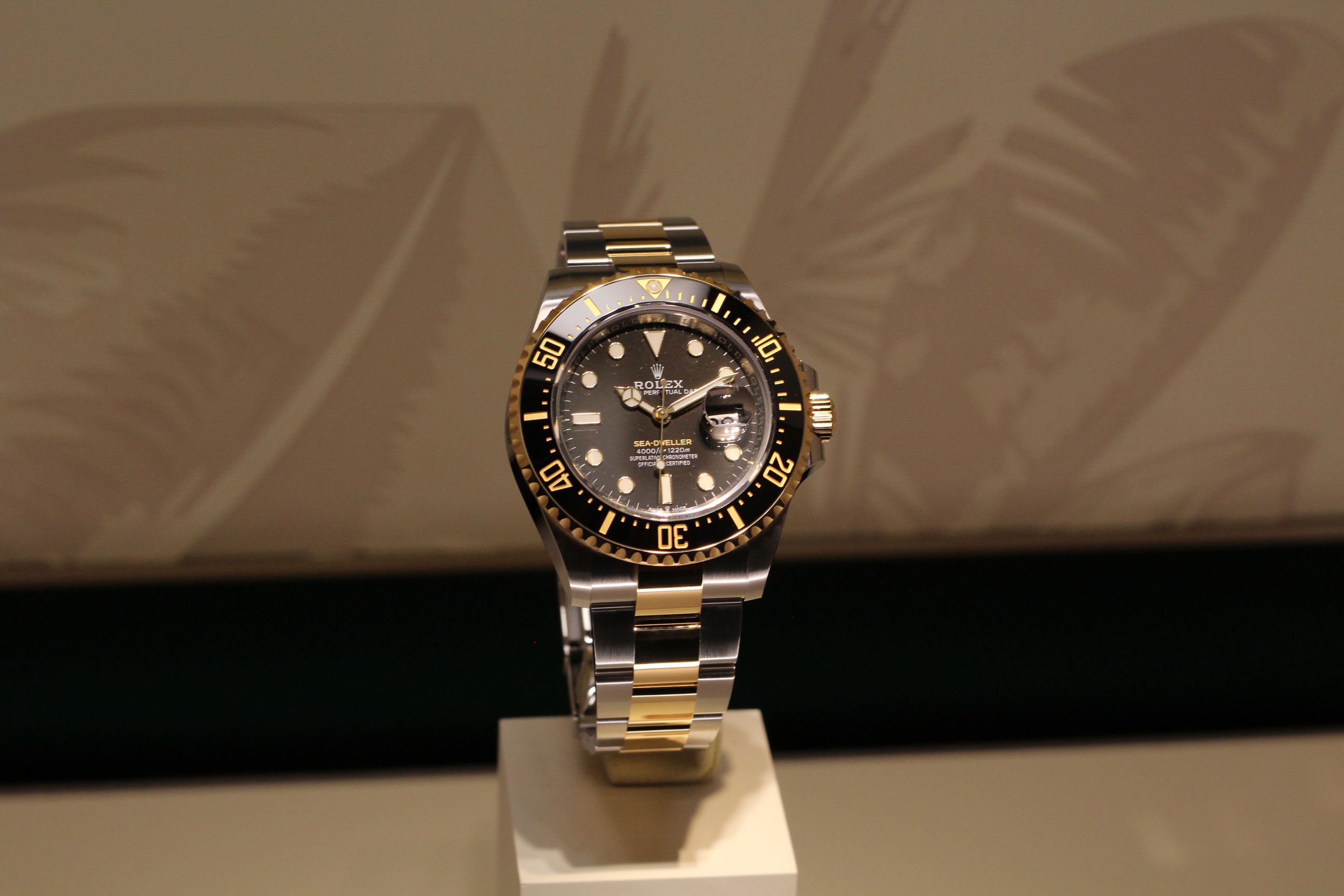 rolex deep sea two tone