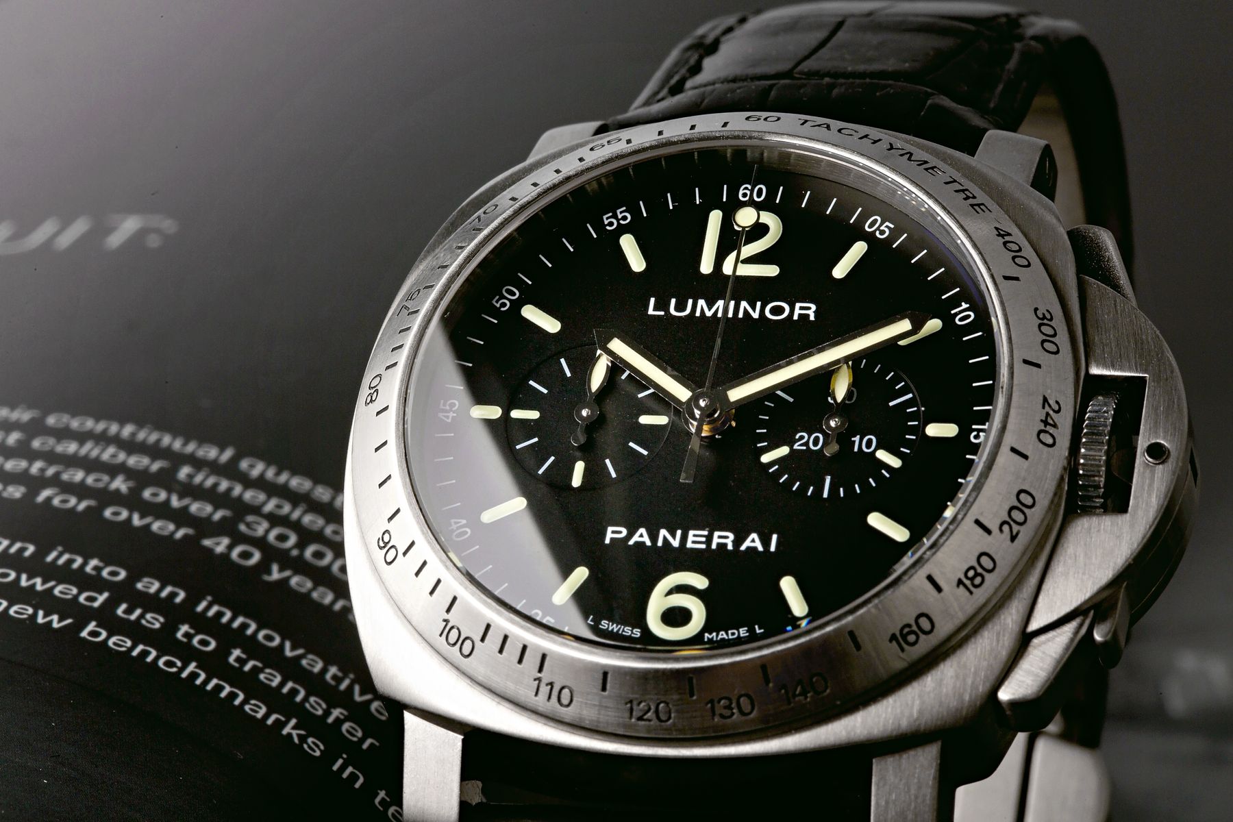 Panerai Luminor Chronograph Sausage Dial