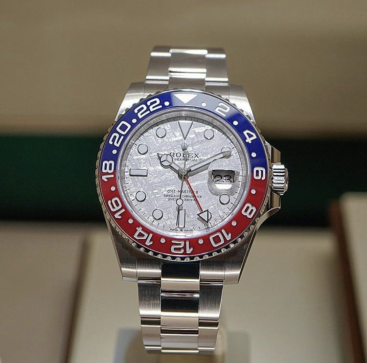 rolex meteorite dial gmt